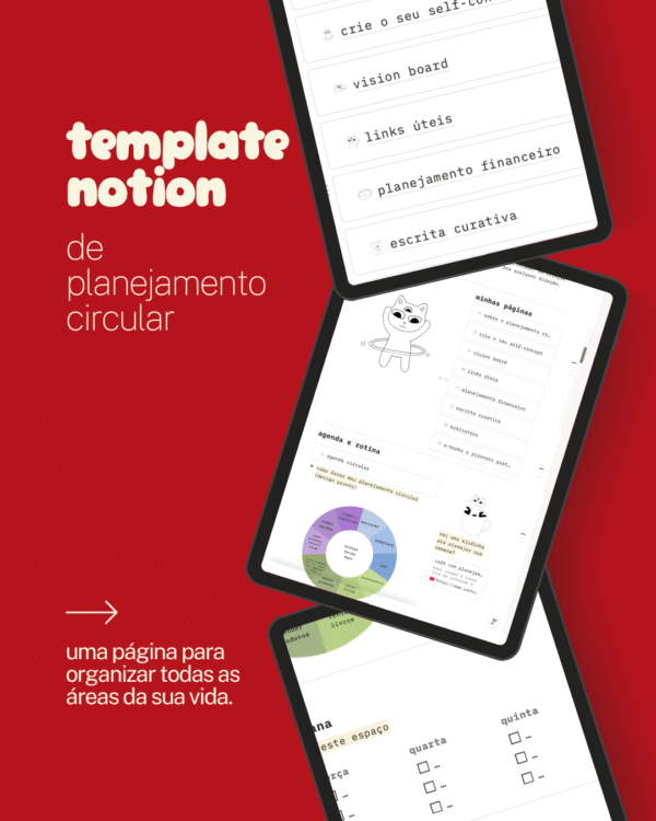 template notion de planejamento circular