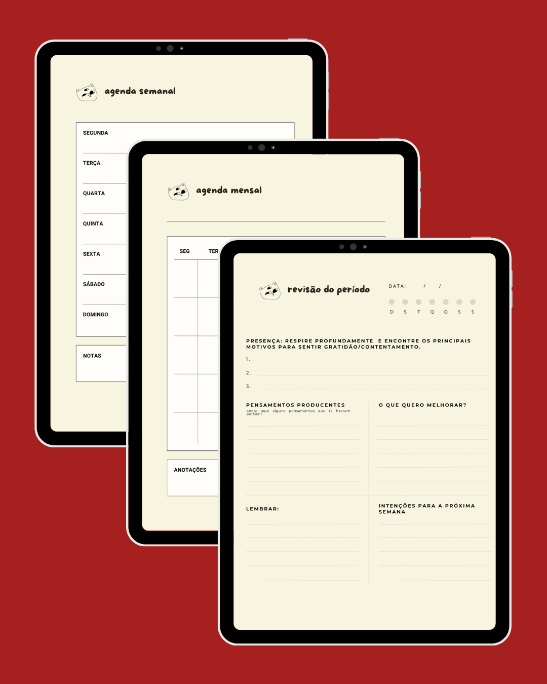 agenda de planejamento circular - Imagem 3