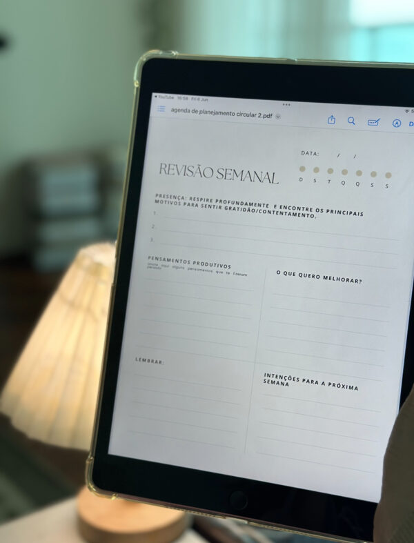 agenda de planejamento circular - Imagem 5