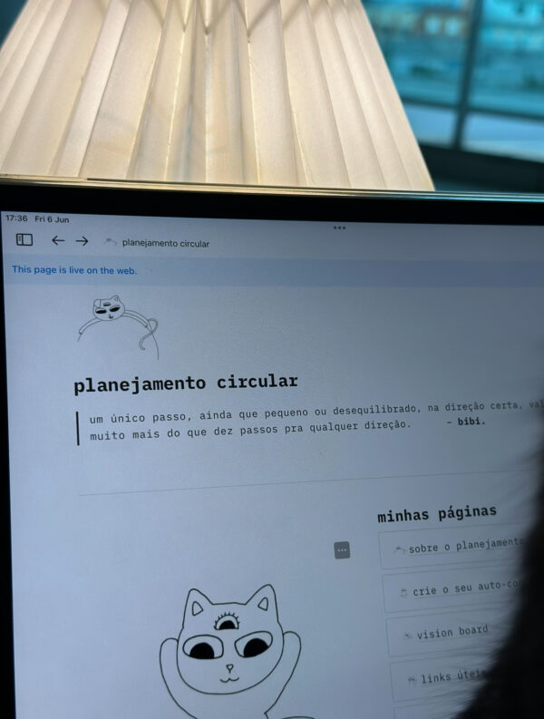 template notion de planejamento circular - Imagem 2