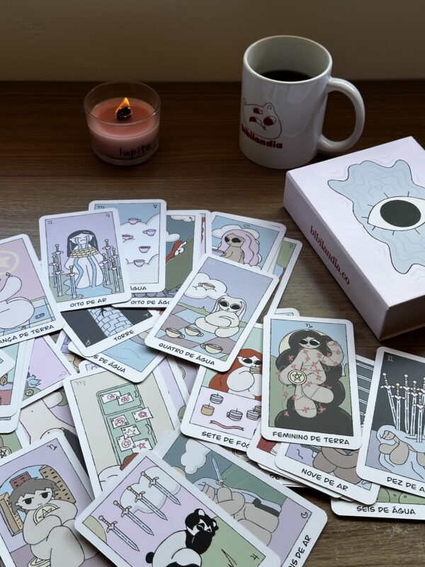 deck de tarô bibilandia | bookbox